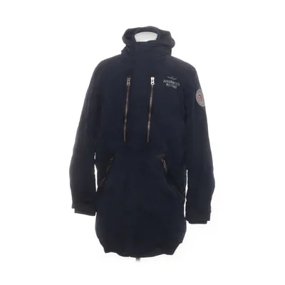 Dunjacka (Blå) från Aeronautica Militare Dun, Fjädrar, Polyamid, Polyester
