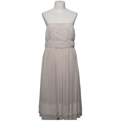 Cocktailjurk (Beige) van H&M Conscious Collection Gerecycled polyester