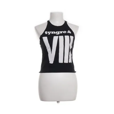 Crop top (Svart) från Gildan Bomull
