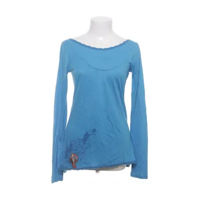 Långärmad t-shirt (Blå) från Blutsgeschwister Modal