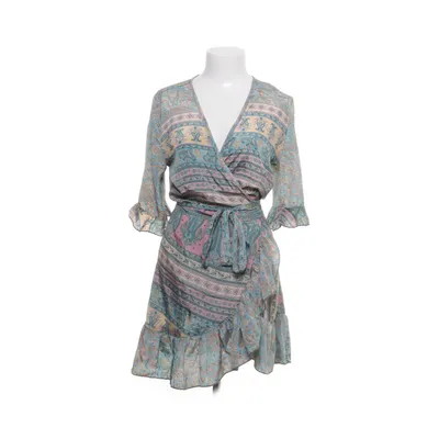 Omlottklänning (Blå, Flerfärgad) från Wauw Polyester, Silke