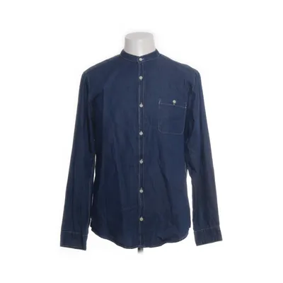 Denim blouse (Blauw) van Zara Man Katoen