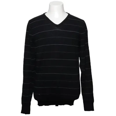 Pullover (Svart, Vit) från Dressmann Premium Collection Merinoull