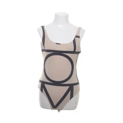 Baddräkt (Beige, Svart) från Totême Elastan, Polyamid