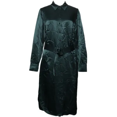 Skjortekjole (Grøn) fra Claudia Sträter Lyocell, Viscose