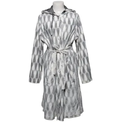Regenmantel (Weiß, Grau) von MyWear Polyester, Polyurethan