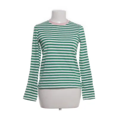 Långärmad t-shirt (Grön, Vit, Rosa) från & Other Stories Bomull