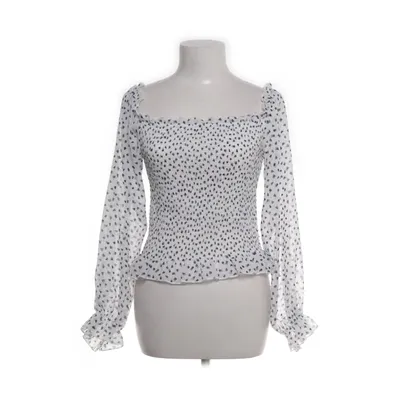 Crop top (Hvid, Flerfarvet) fra Bik Bok Polyester