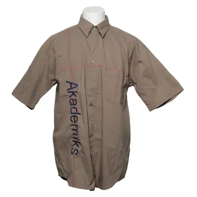 Korte mouwen shirt (Beige) van Akademiks