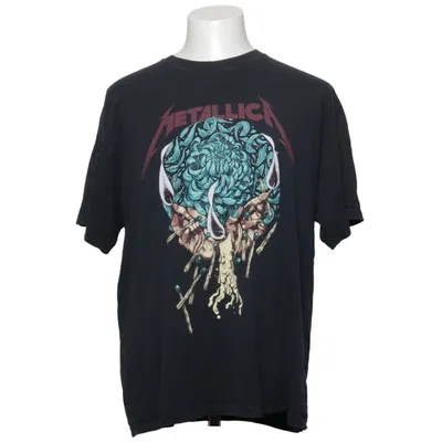 T-shirt (Zwart) van Metallica Katoen