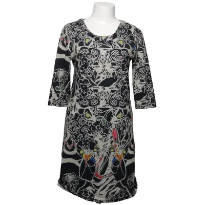 Kjole (Sort, Flerfarvet) fra Lulu-H Elastan, Polyester, Viscose