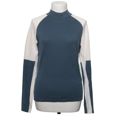 Trui (Blauw, Wit) van J.Lindeberg Merinowol
