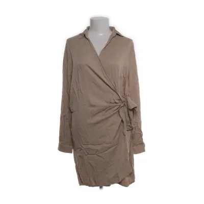 Omlottklänning (Beige, Brun) från Hayana Viskos