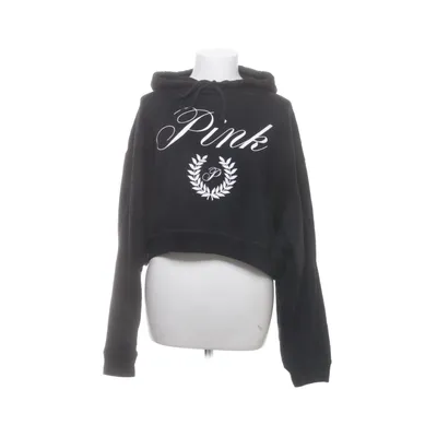 Huvtröja (Svart) från Pink Victoria's Secret Bomull, Polyester