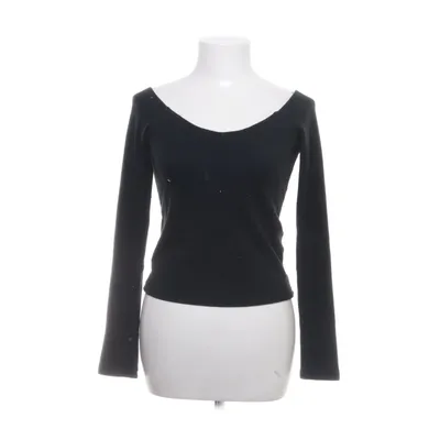 Langærmet t-shirt (Sort) fra Gilly Hicks Elastan, Polyester