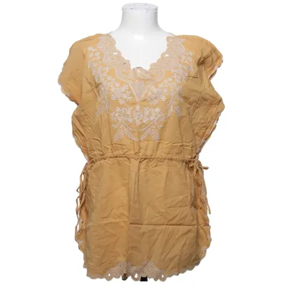 Topp (Beige, Vit) från Zara Woman Bomull