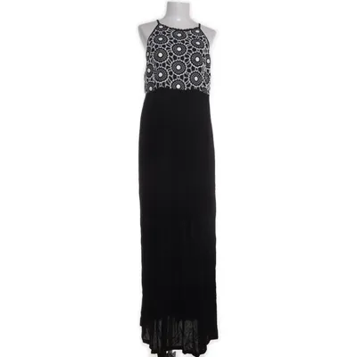Maxi dress (Black, White) from Ana Alcazar Polyester, Viscose