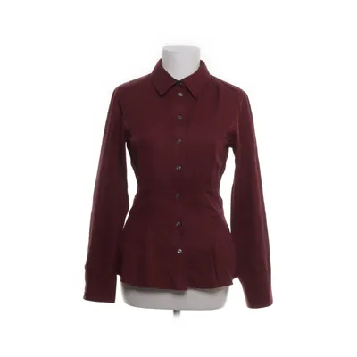 Shirt (Rood) van Raw Katoen, Lyocell, Gerecycled polyester