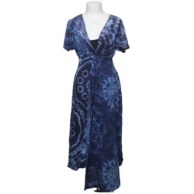 Robe (Bleu) de Desigual Élasthane, Polyamide, Viscose