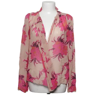 Bluse (Beige, Pink, Flerfarvet) fra By Malene Birger Silke