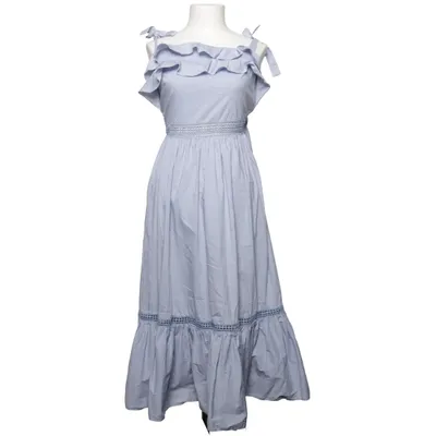 Långklänning (Blå) från By Malina Collection Bomull, Elastan, Polyamid