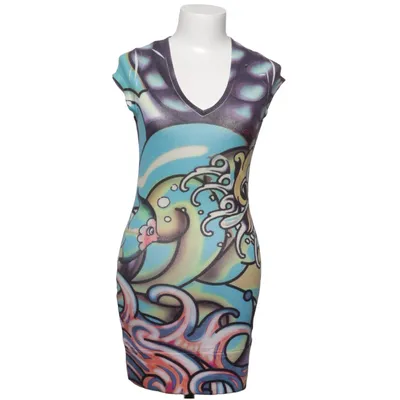 Kjole (Blå, Flerfarvet) fra Ed Hardy Polyester