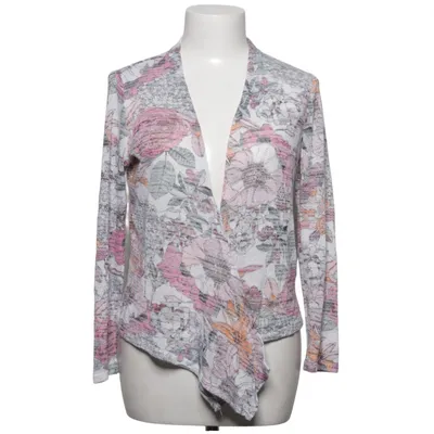 Cardigan (Wit, Meerkleurig) van Code Metallvezel, Polyester, Viscose