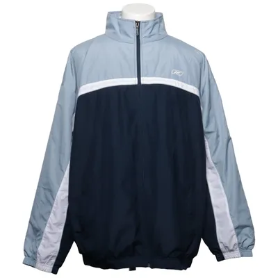 Träningsjacka (Blå, Grå, Vit) från Reebok Polyamid, Polyester