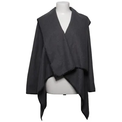 Cardigan (Grijs) van Uniquely Zero Acryl, Polyester, Wol