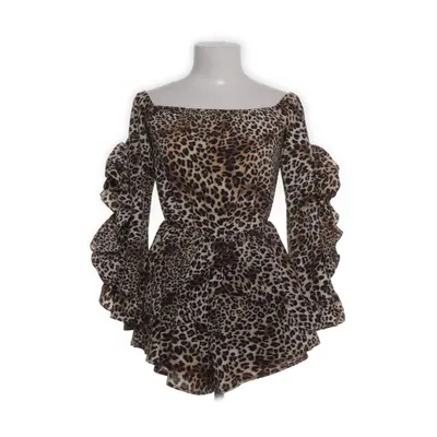 Byxdress (Svart, Flerfärgad) från Fashion Nova Polyester