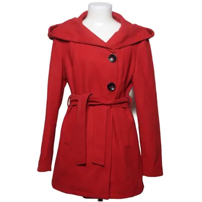 Jas (Rood) van 3 Suisses Collection Polyester, Wol