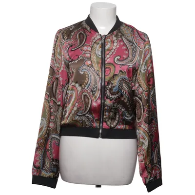 Bomber jacket (Pink, Brown, Multicolored) from Yu & Me Elastane, Polyester