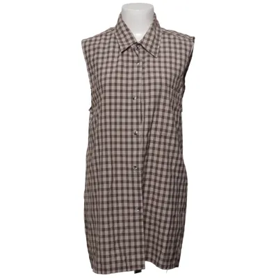 Top (Beige, Brown) from Maverick Polyester, Viscose