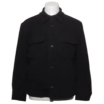 Overshirt (Black) from Zara Cotton, Elastane, Polyester