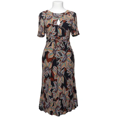 Maxi jurk (RC073 - 85F) van Caroll Zijde, Viscose