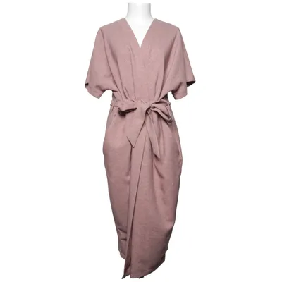 Slå-om-kjole (Beige) fra Closet London Polyester