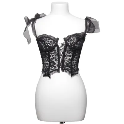 Corset (Noir) Acrylique, Polyester