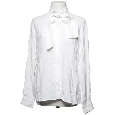 Schluppenbluse (Weiß) von The Shirt Factory Viskose