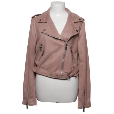 Biker jacket (Beige) from Fascinate Elastane, Polyester
