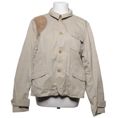 Jakke (Beige) fra Ralph Lauren Sport Bomuld, Ruskind