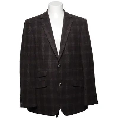 Kavaj (Brun) från Luigi Morini Polyester, Ull