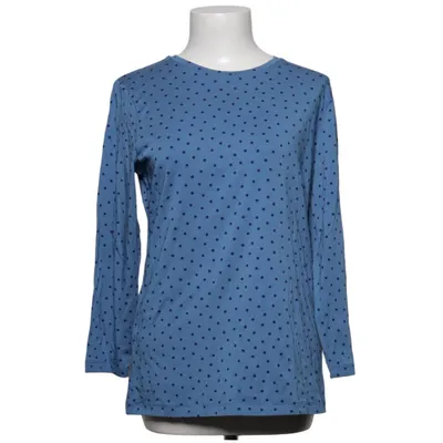 Long sleeve T-shirt (Blue) from Gudrun Sjödén Elastane, Modal, Organic cotton