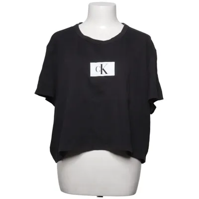 T-shirt (Zwart) van Calvin Klein Sleepwear Katoen