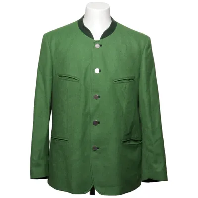 Blazer (Vert) de H. Moser Polyester, Viscose, Laine