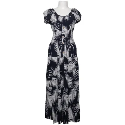Robe longue (Bleu, Blanc) de Leana Mode Coton