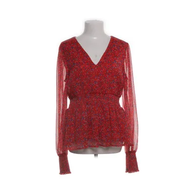 Blouse (Rood, Blauw) van Pieces Polyester