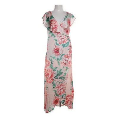 Omlottklänning (Rosa, Flerfärgad) från Bik Bok Polyester