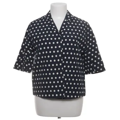 Pyjama shirt (Blauw, Wit) van Nadine H Katoen, Polyester