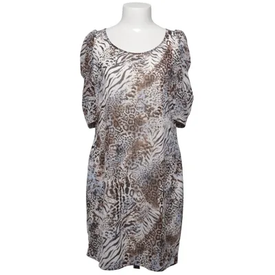Dress (Brown, White, Multicolored) from JSFN Polyester