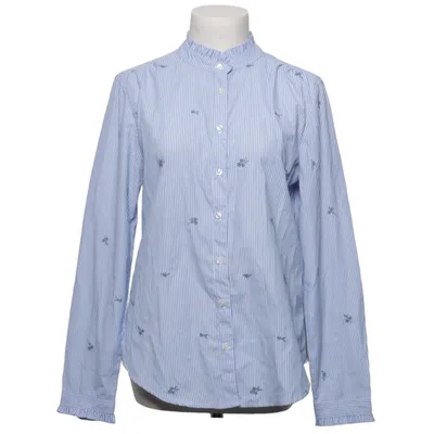 Blouse (Bleu, Blanc) de Springfield Coton, Polyester